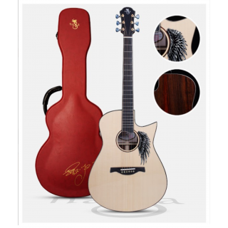 Naga Guitars Kotaro Oshio Cutaway 押尾光太郎簽名款 翼系列